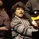 Little Richard performs on the stage of the Olympia Concert Hall, June 7, 2005 in Paris.